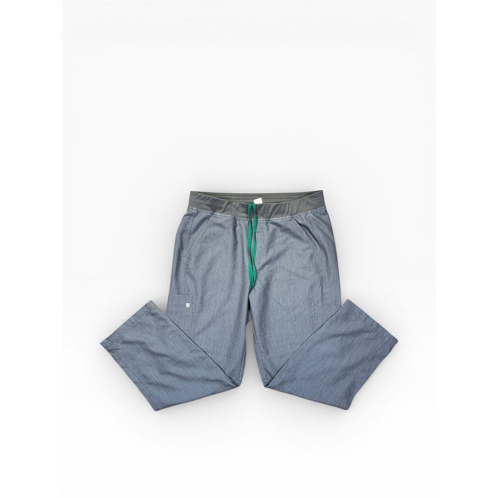 FIGS Technical Collection Women Gray Scrub Pants Size‎ L